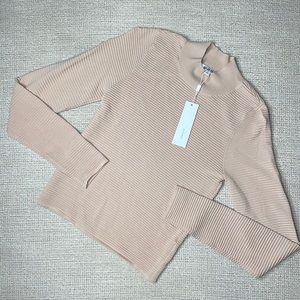 Tan 525 Cowl Neck Long Sleeve
